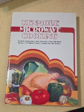 Kenmore Microwave Cooking Cookbook Recipe Book